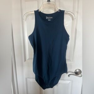 Lularoe Hope Blue Tank Bodysuit